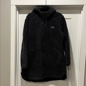 L.L. Bean Charcoal Sherpa Fleece